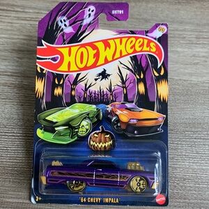 1964 Chevy Impala Car 64 Chevrolet Purple Hot Wheels Hotwheels Halloween 2024 🆕